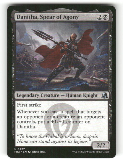 Danitha, Spear of Agony