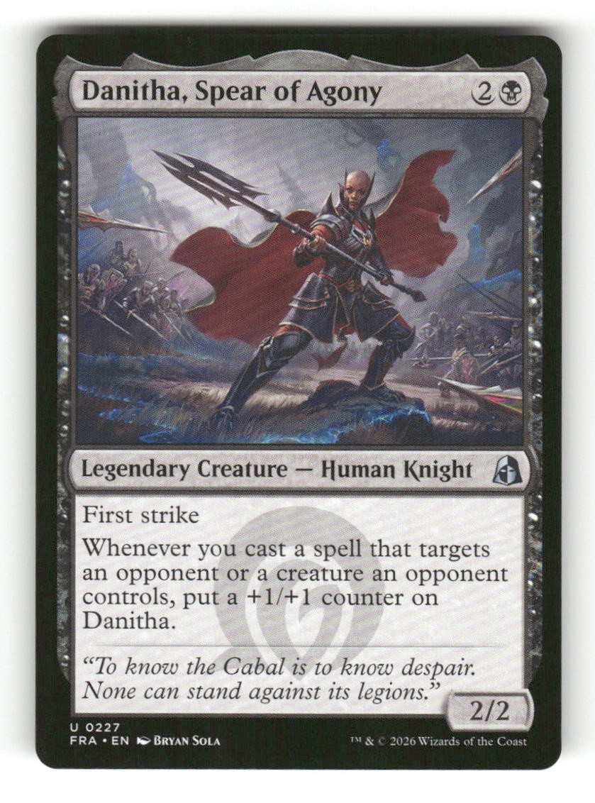Danitha, Spear of Agony