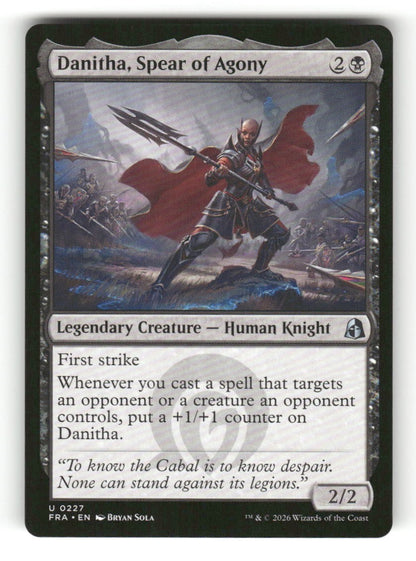 Danitha, Spear of Agony