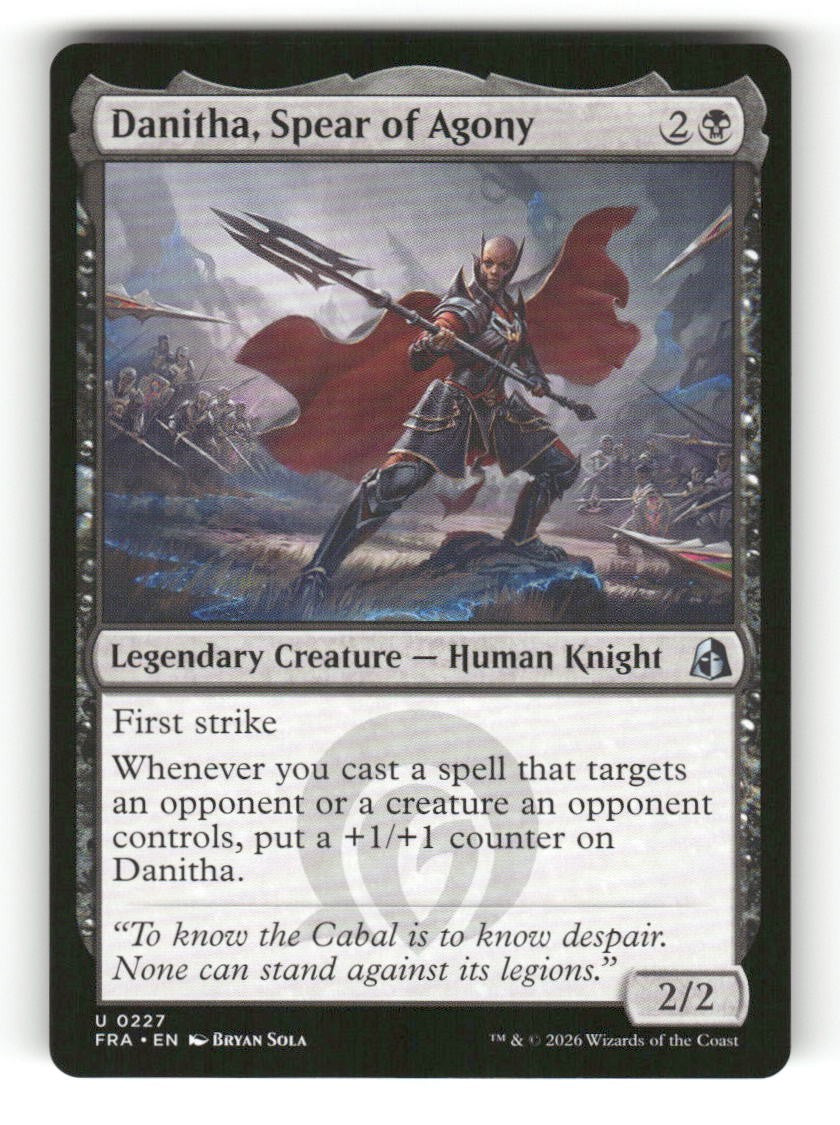 Danitha, Spear of Agony