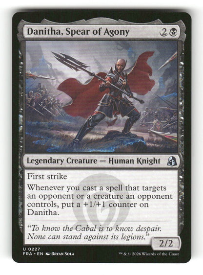Danitha, Spear of Agony