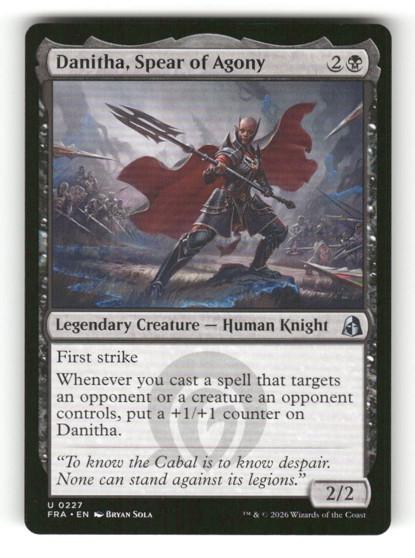 Danitha, Spear of Agony