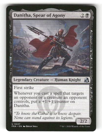 Danitha, Spear of Agony