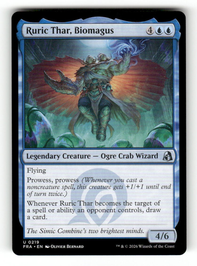 Ruric Thar, Biomagus