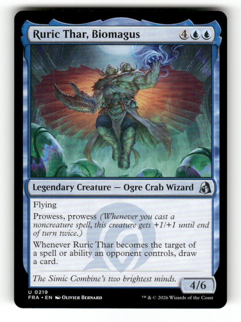 Ruric Thar, Biomagus