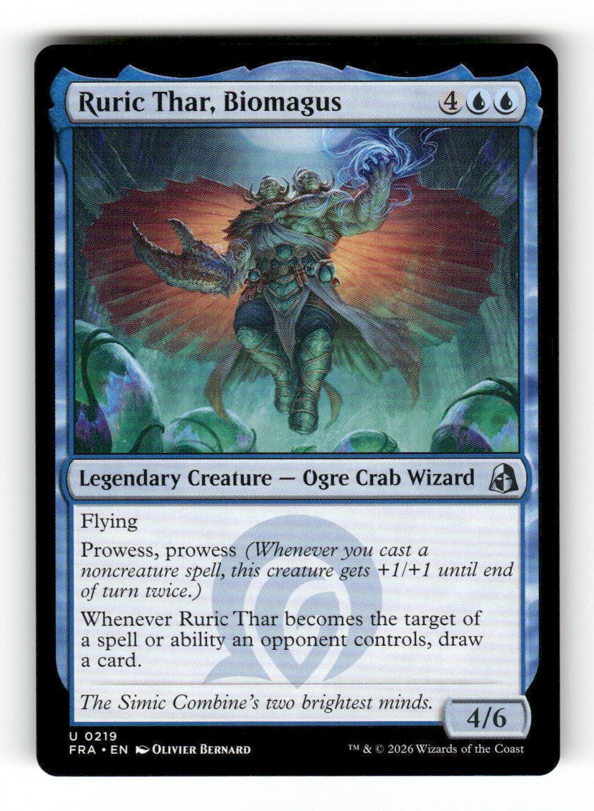 Ruric Thar, Biomagus