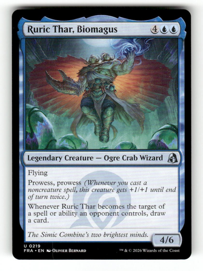 Ruric Thar, Biomagus