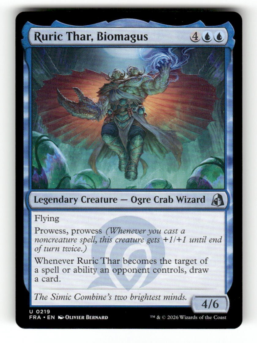 Ruric Thar, Biomagus