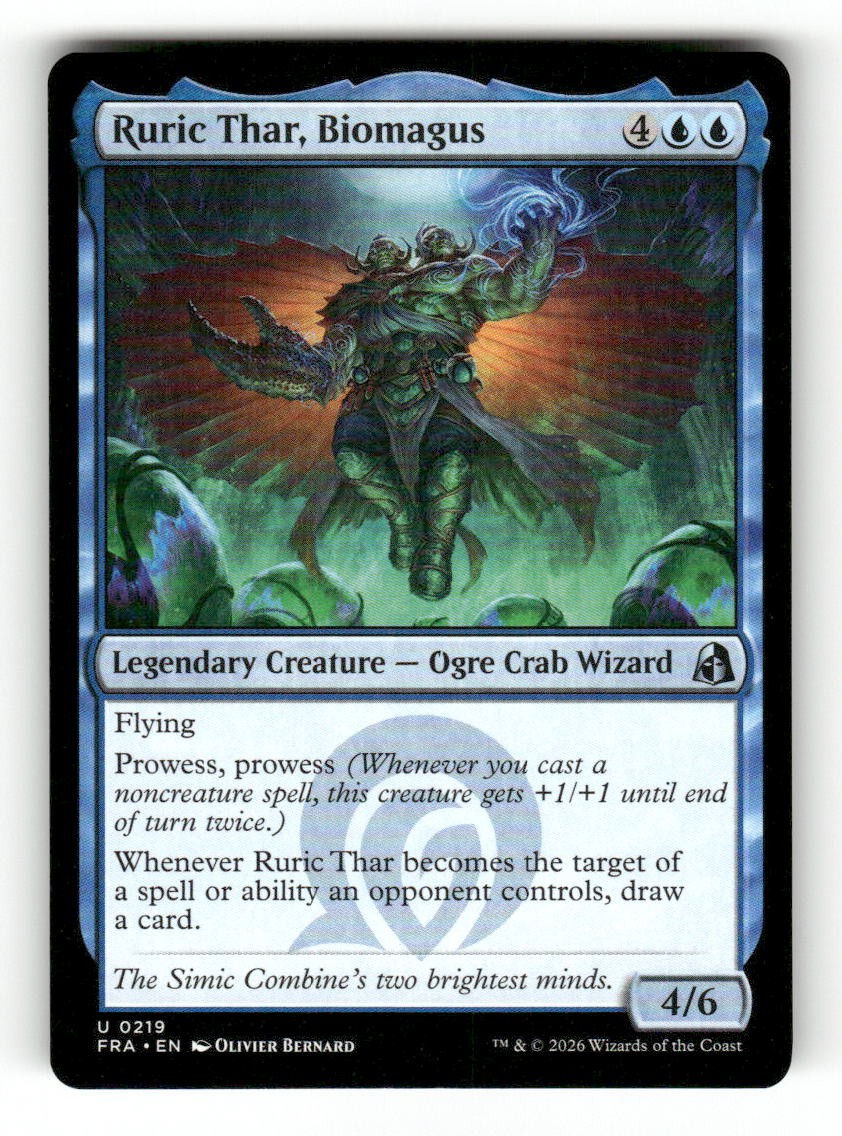 Ruric Thar, Biomagus