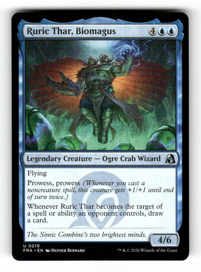 Ruric Thar, Biomagus