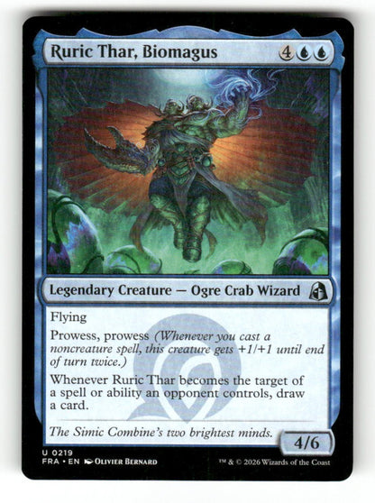 Ruric Thar, Biomagus