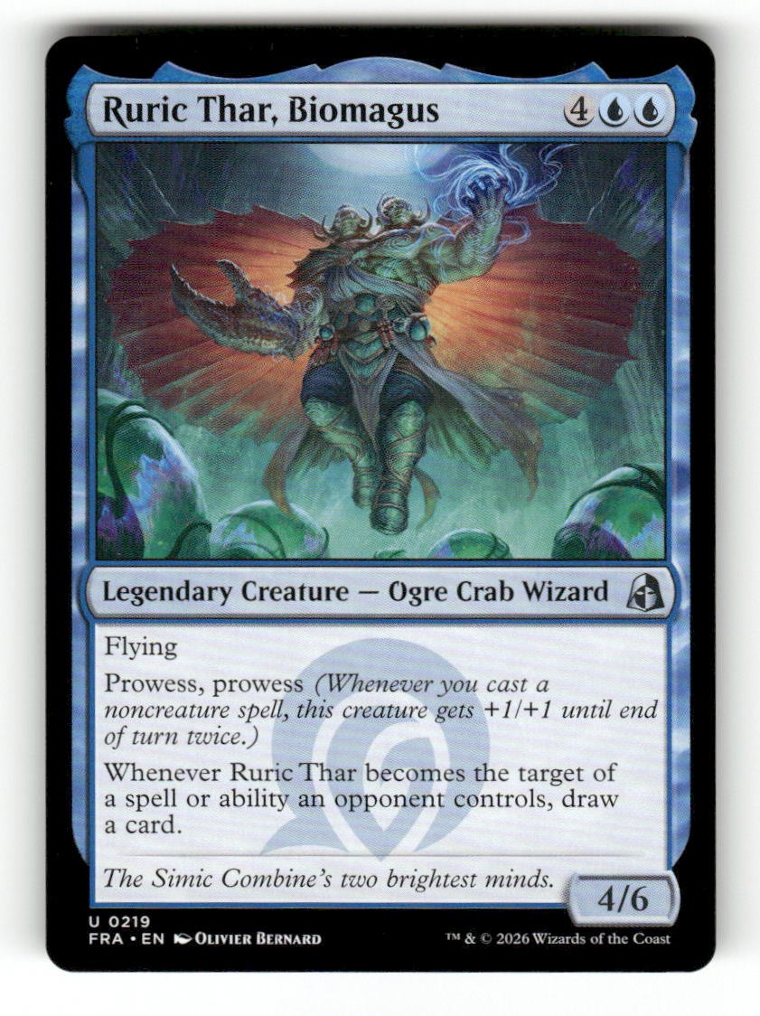 Ruric Thar, Biomagus