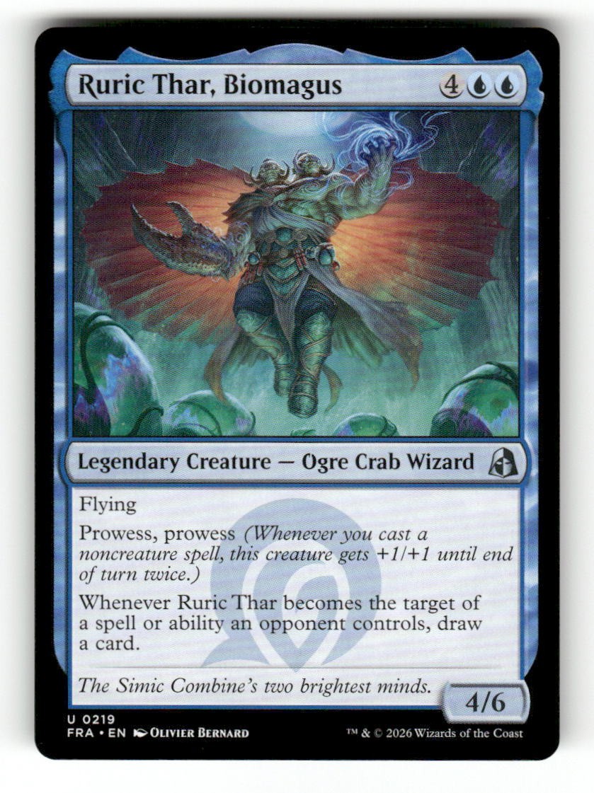 Ruric Thar, Biomagus