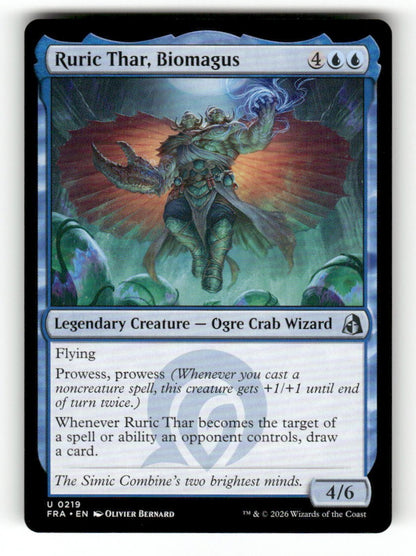 Ruric Thar, Biomagus