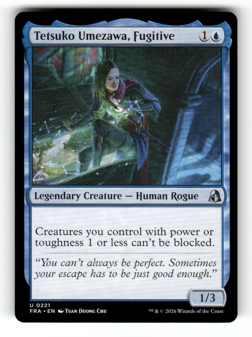 Tetsuko Umezawa, Fugitive