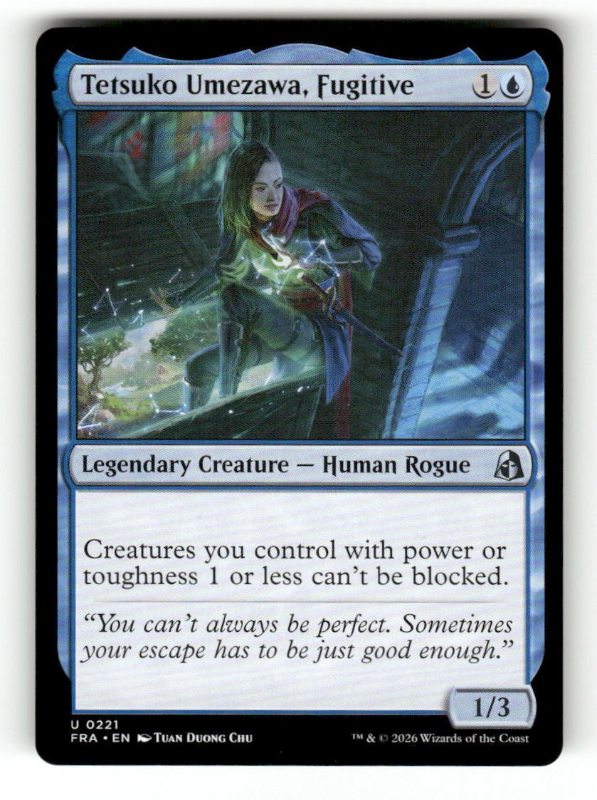 Tetsuko Umezawa, Fugitive