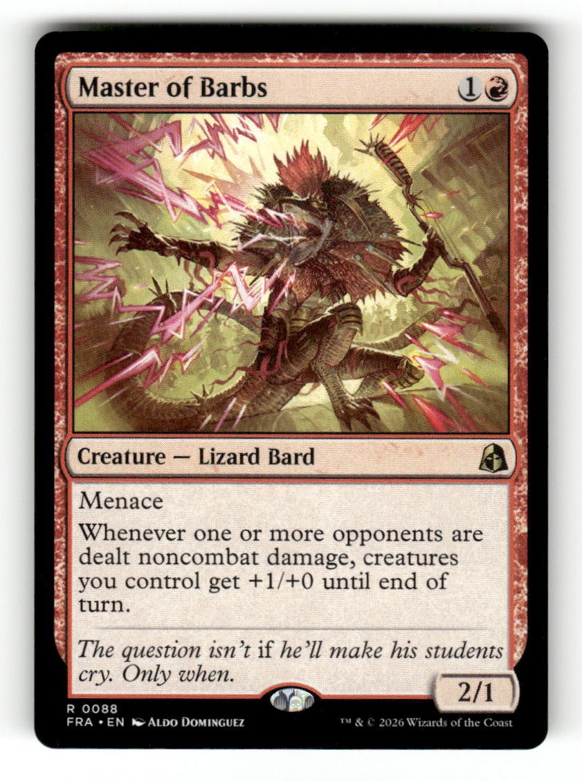 Master of Barbs