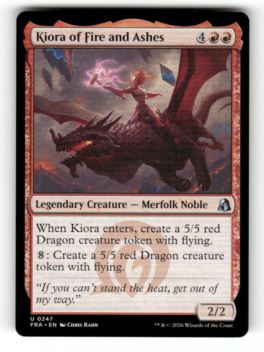 Kiora of Fire and Ashes