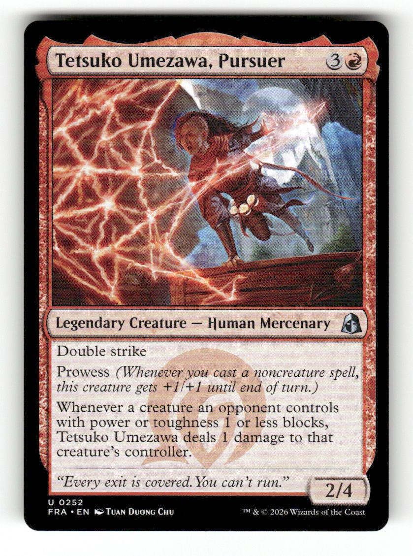 Tetsuko Umezawa, Pursuer