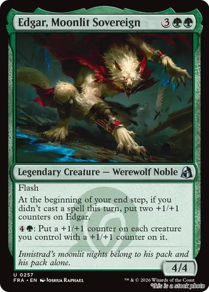 Edgar, Moonlit Sovereign
