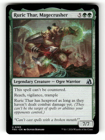 Ruric Thar, Magecrusher