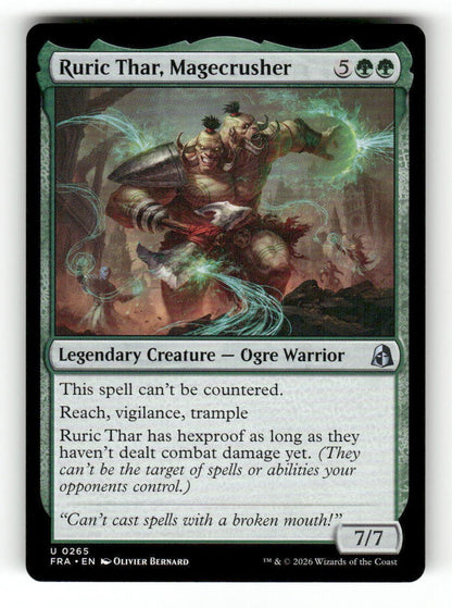 Ruric Thar, Magecrusher