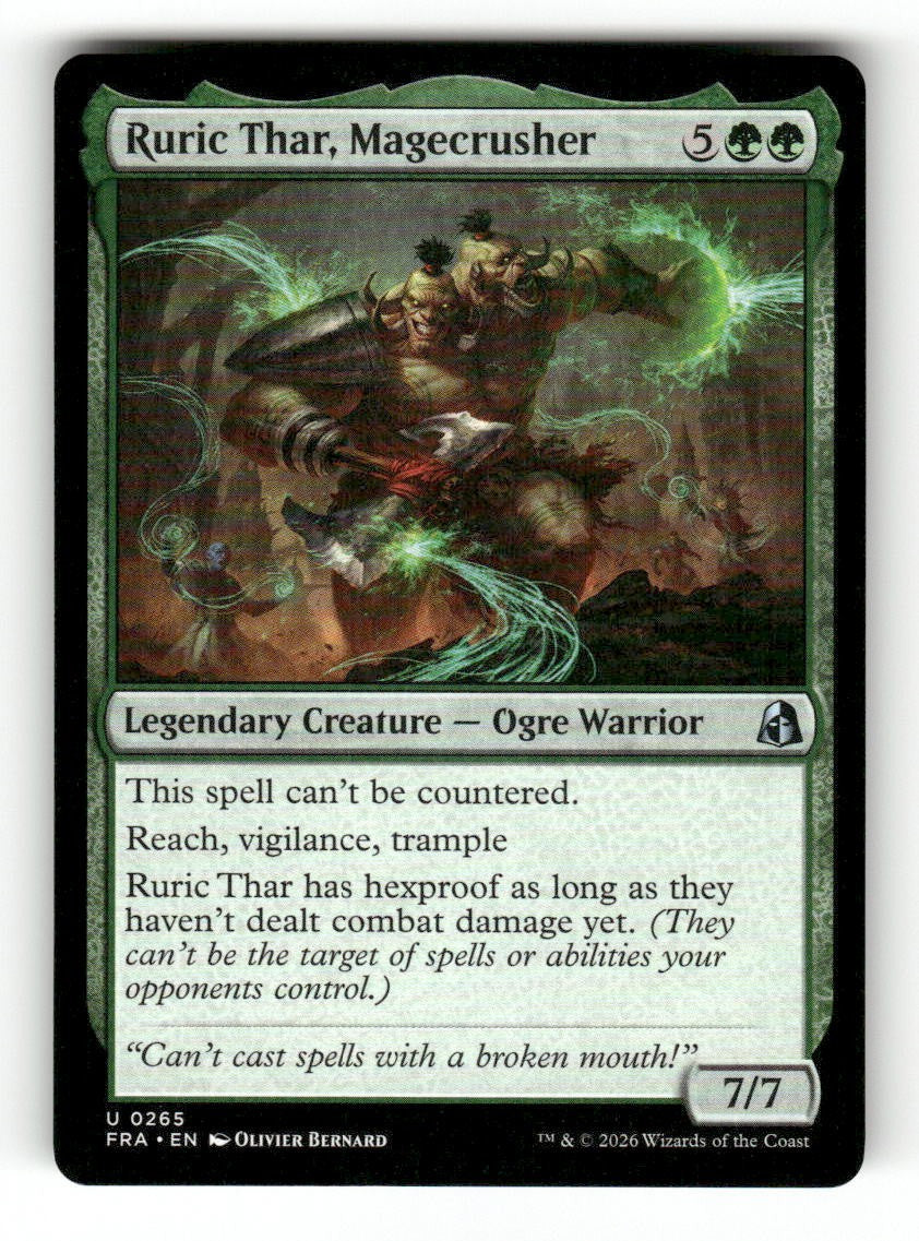 Ruric Thar, Magecrusher