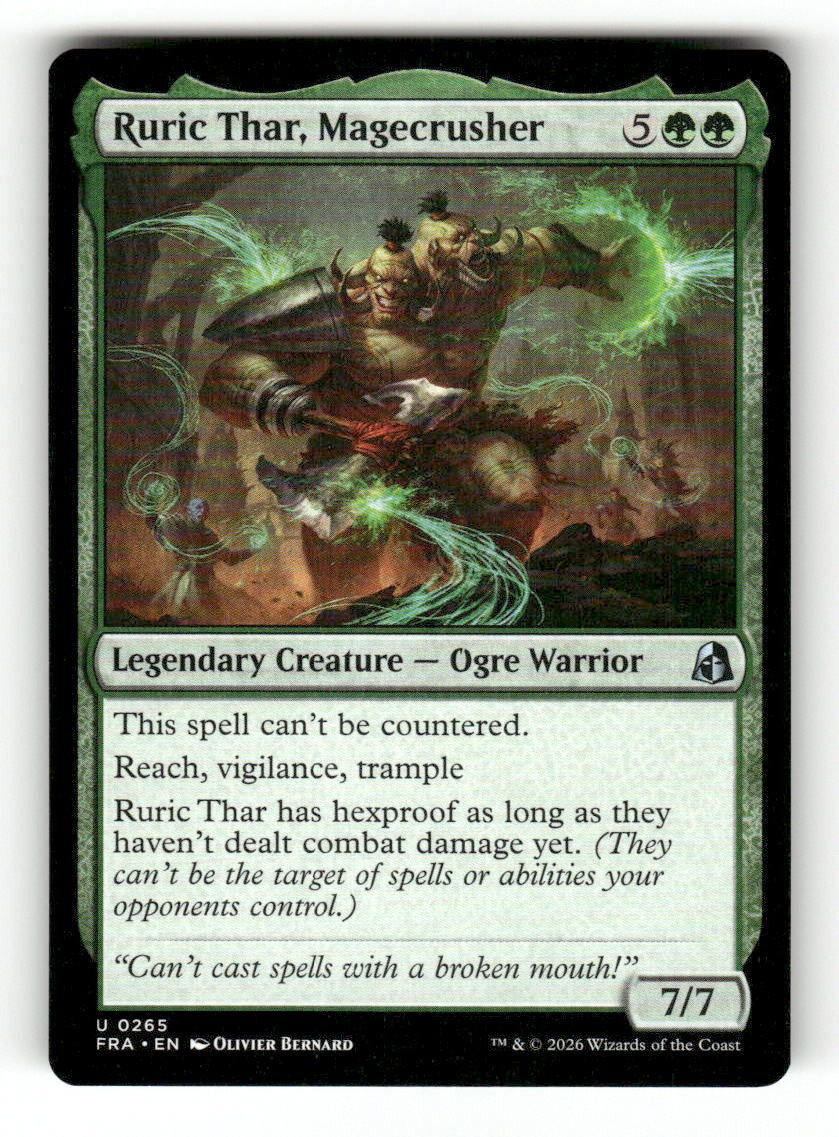 Ruric Thar, Magecrusher