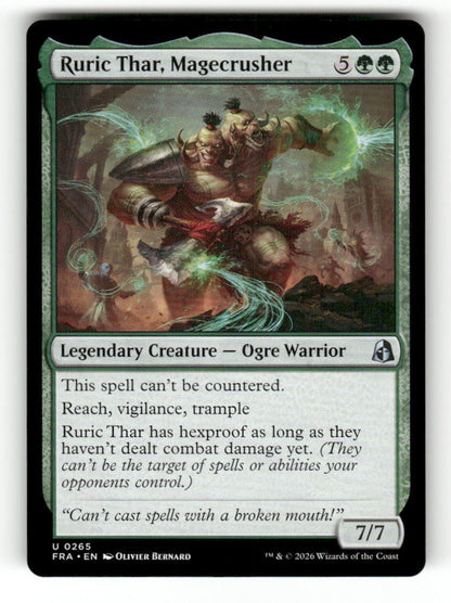 Ruric Thar, Magecrusher
