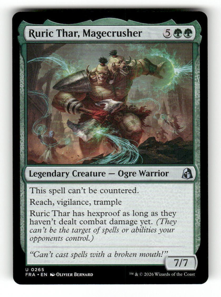 Ruric Thar, Magecrusher