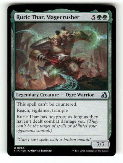 Ruric Thar, Magecrusher
