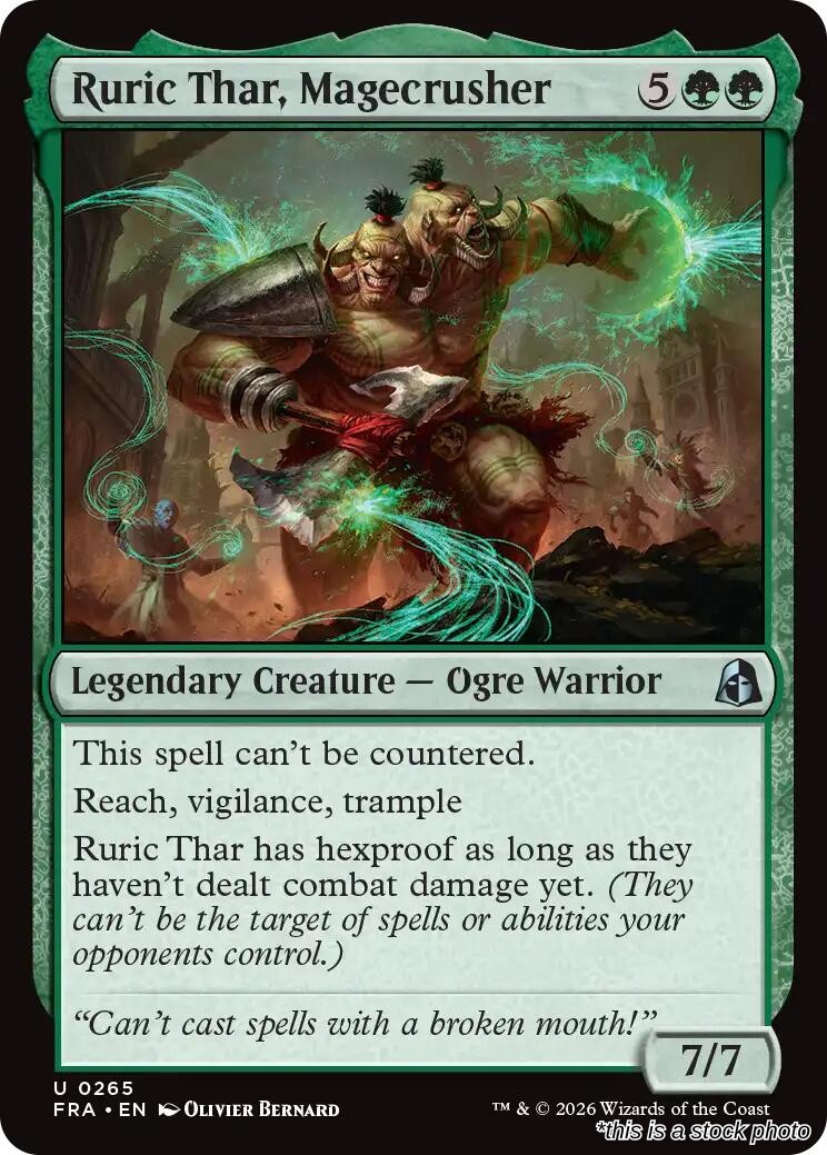 Ruric Thar, Magecrusher