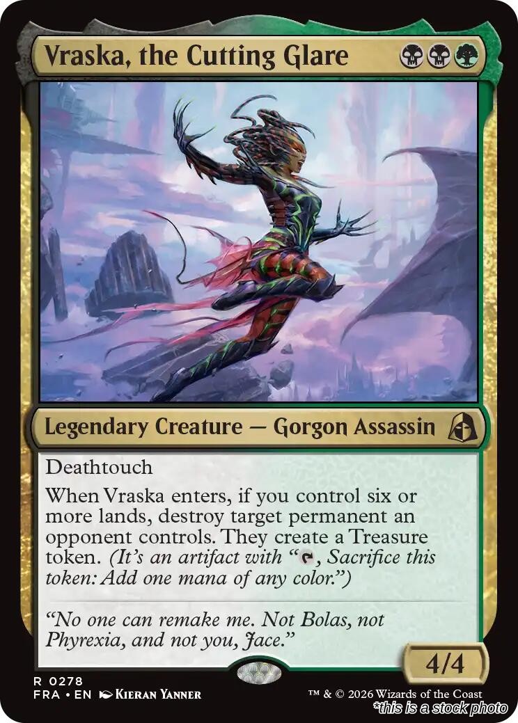 Vraska, the Cutting Glare
