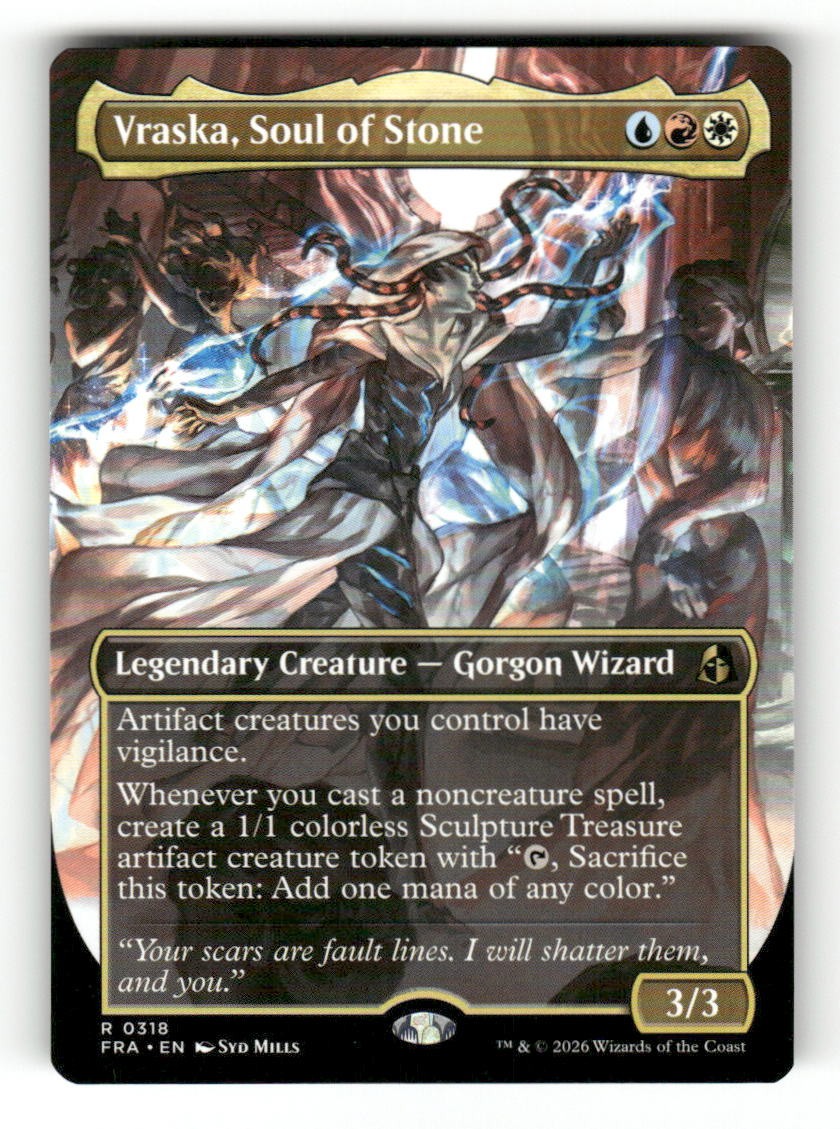 Vraska, Soul of Stone (Borderless)
