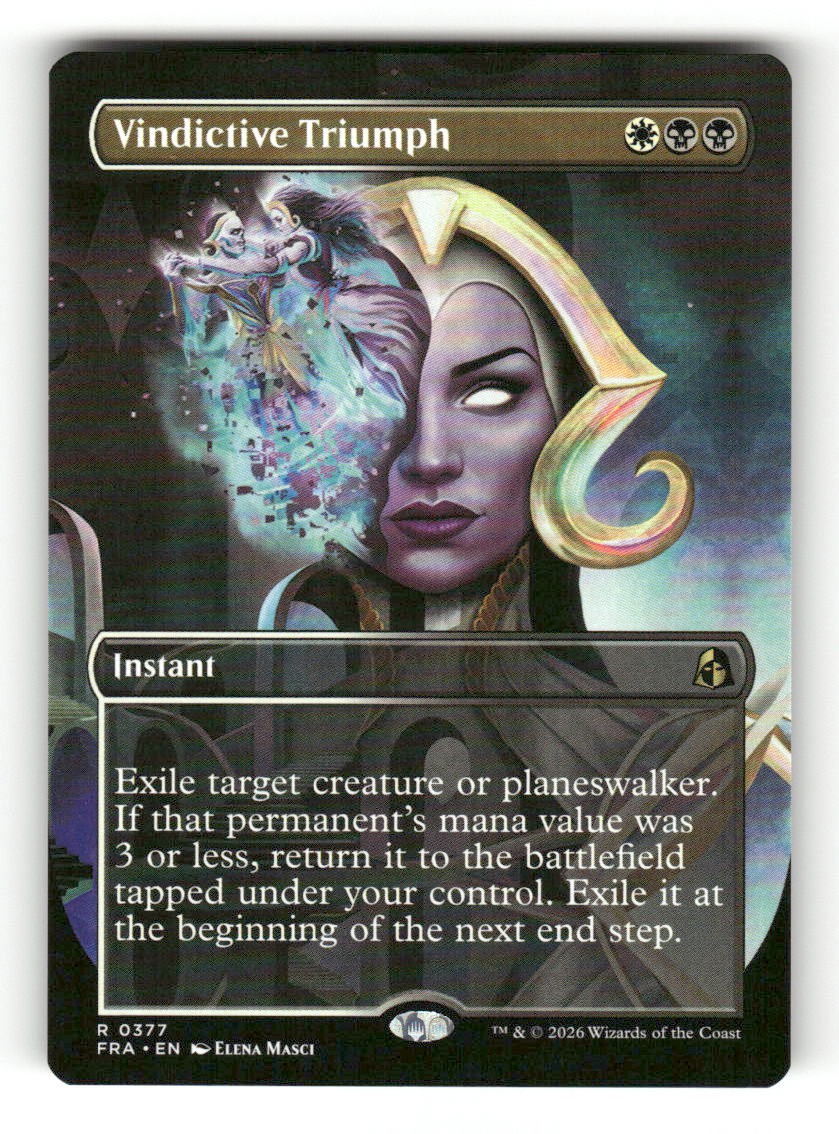 Vindictive Triumph (Borderless)