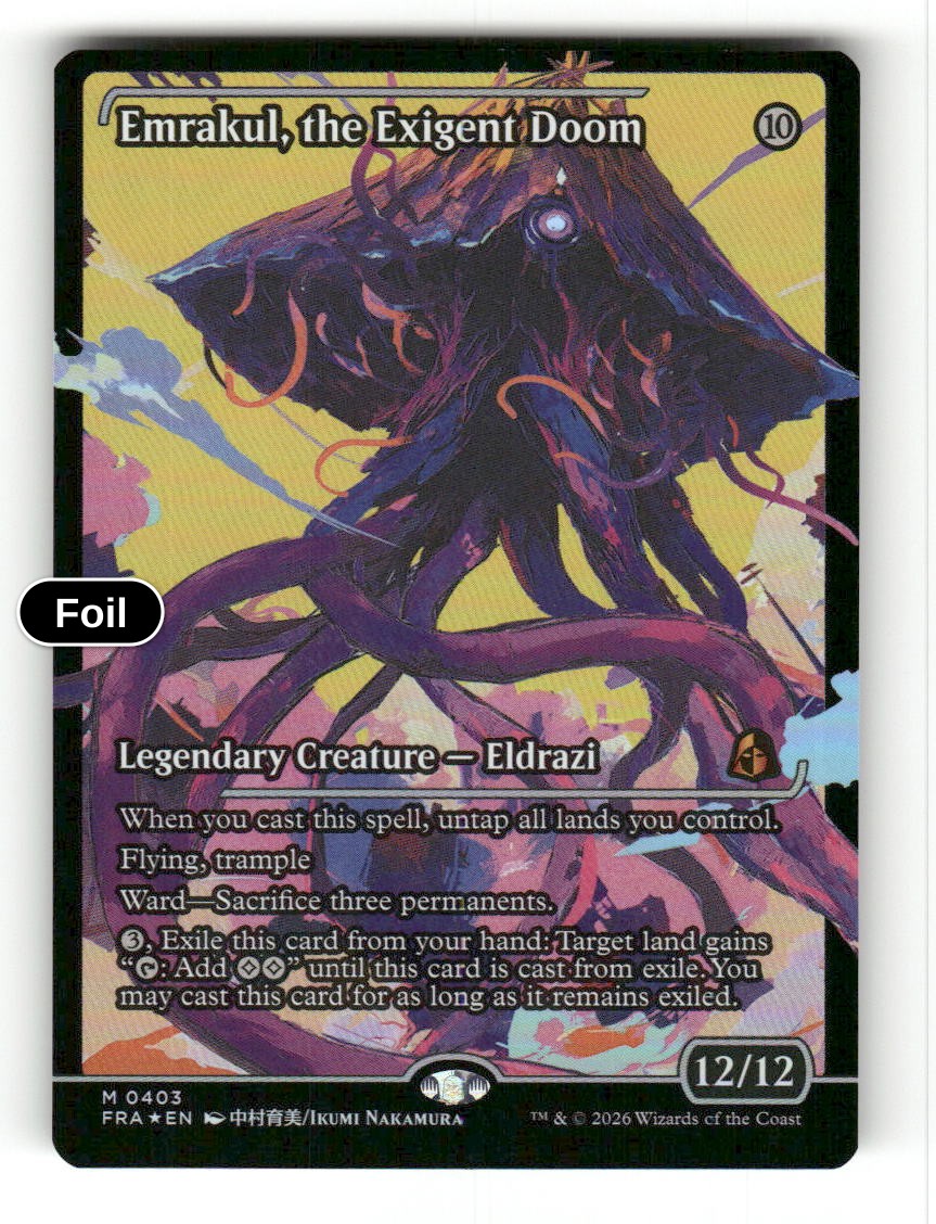 Emrakul, the Exigent Doom (Showcase)
