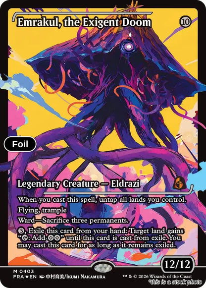 Emrakul, the Exigent Doom (Showcase)
