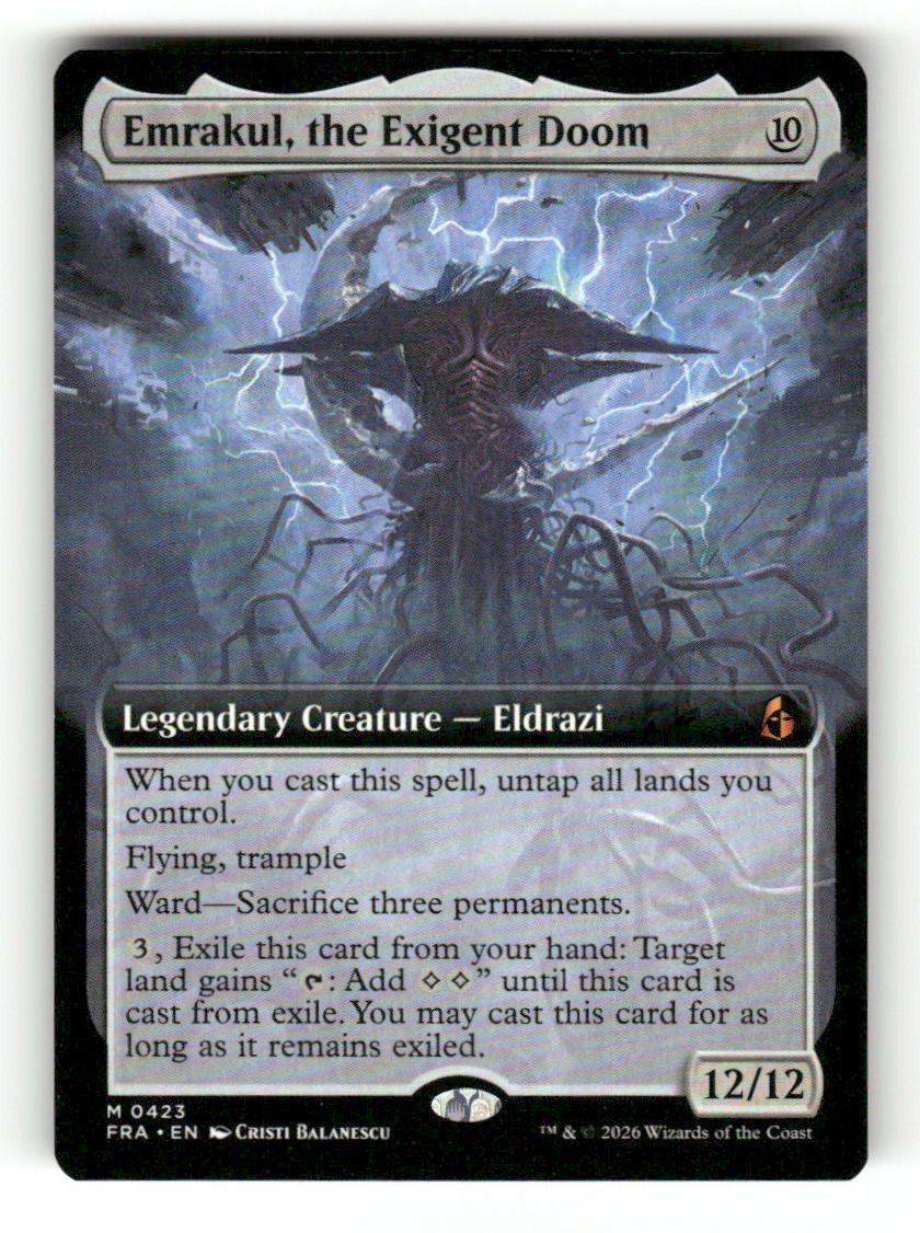 Emrakul, the Exigent Doom (Extended Art)