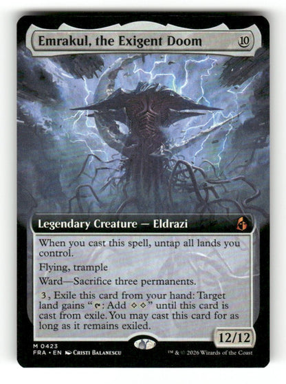 Emrakul, the Exigent Doom (Extended Art)