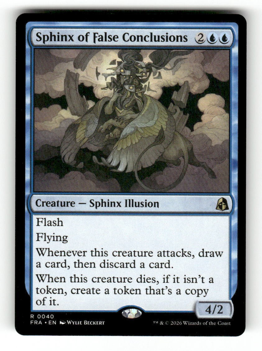 Sphinx of False Conclusions