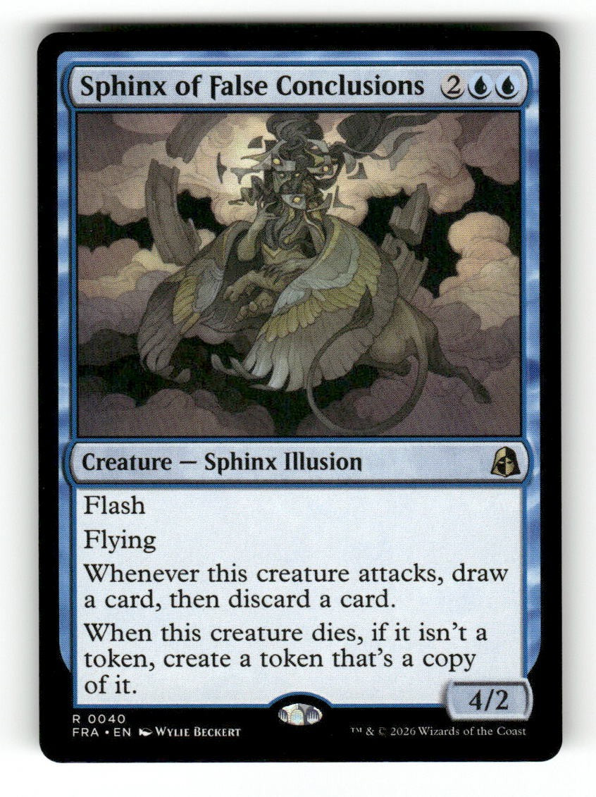 Sphinx of False Conclusions