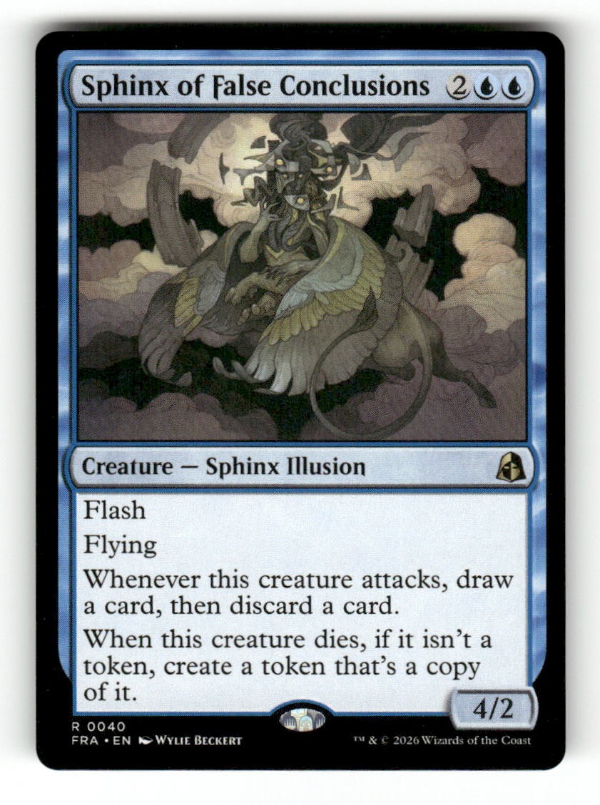 Sphinx of False Conclusions