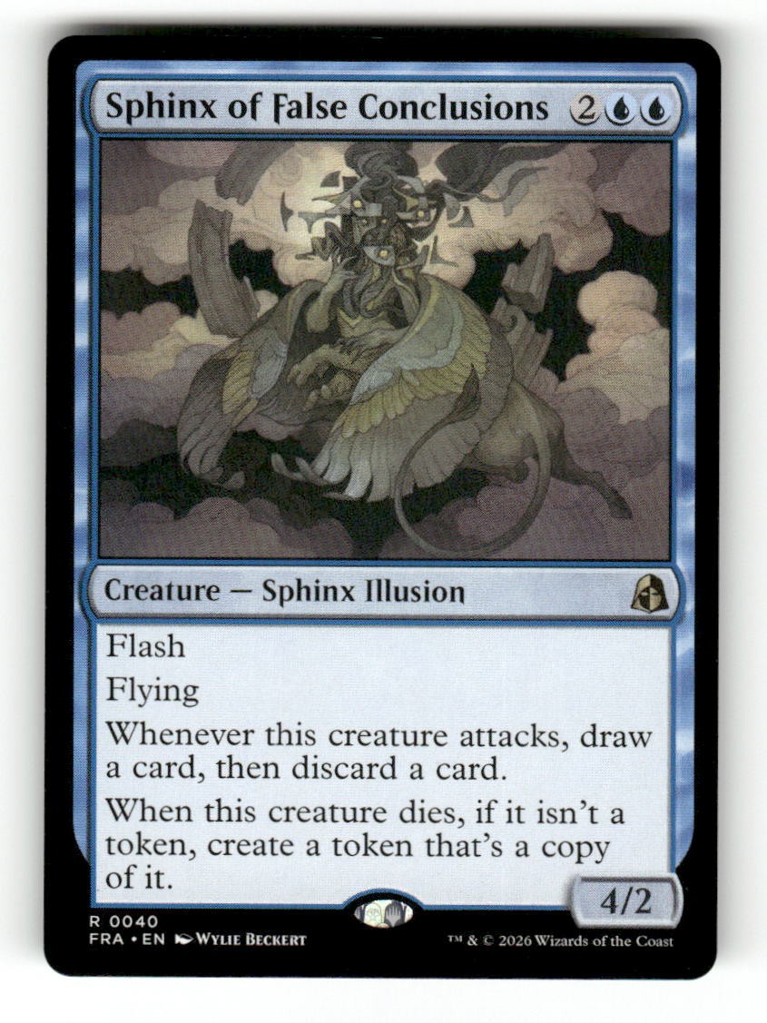 Sphinx of False Conclusions
