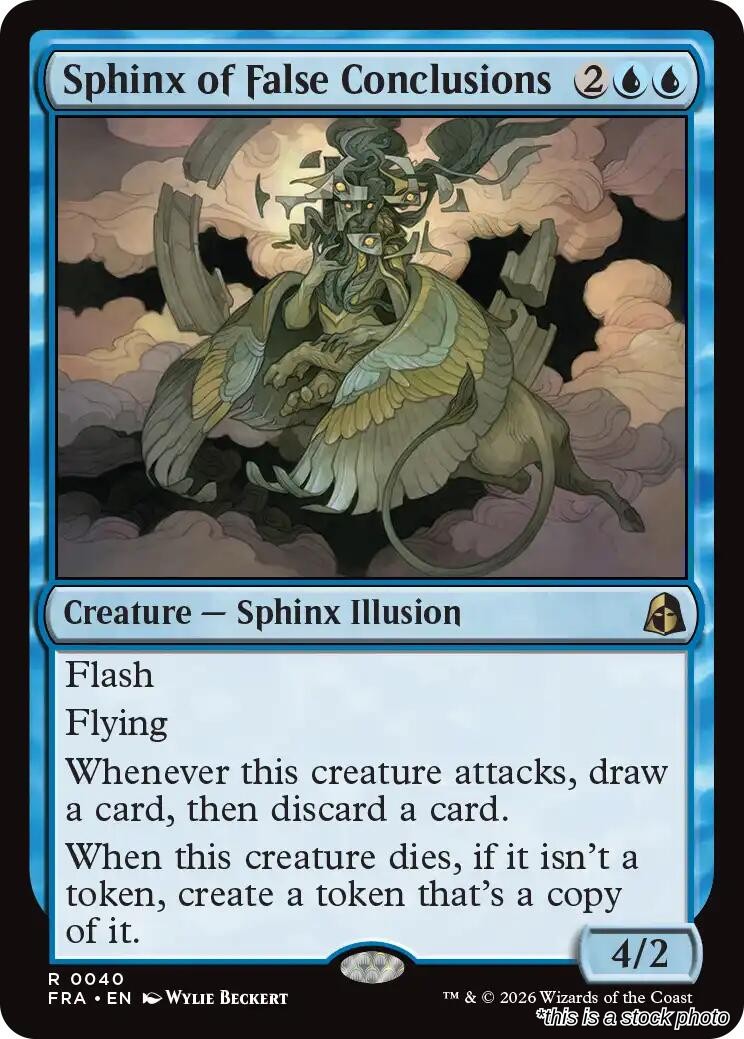 Sphinx of False Conclusions