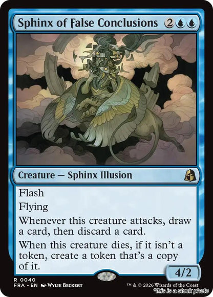 Sphinx of False Conclusions