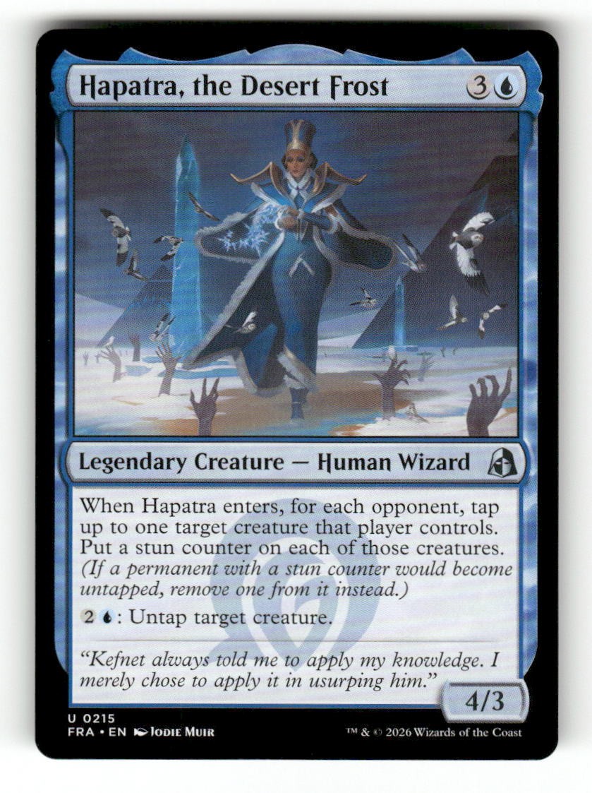 Hapatra, the Desert Frost