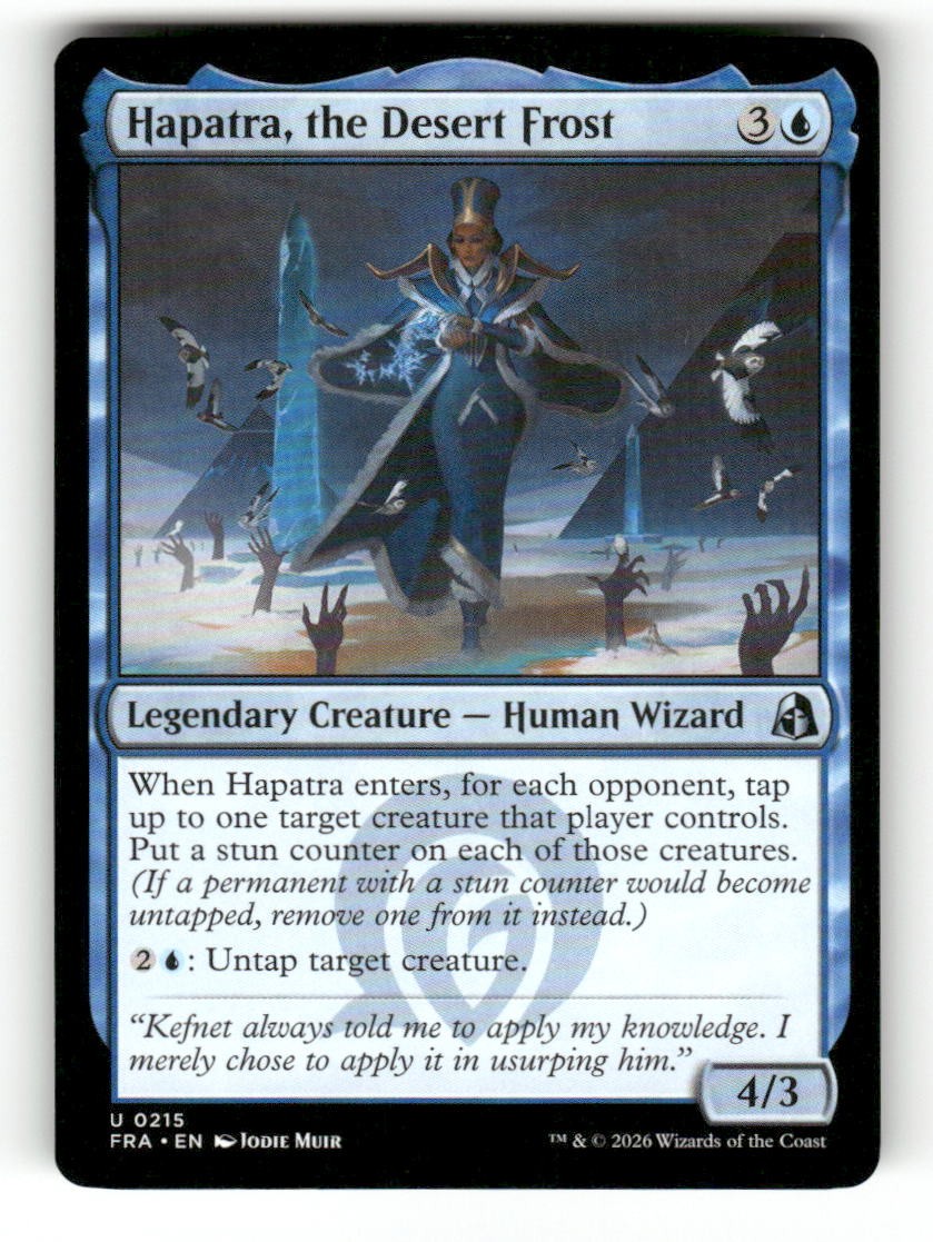 Hapatra, the Desert Frost