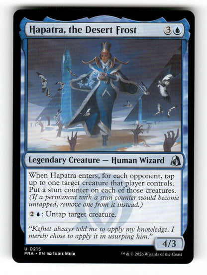 Hapatra, the Desert Frost