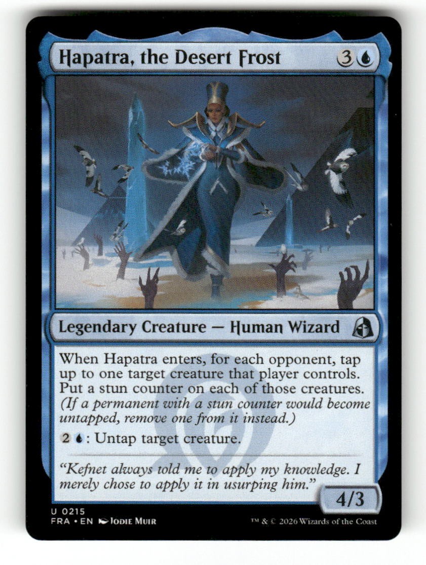 Hapatra, the Desert Frost
