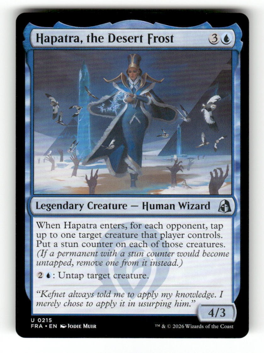 Hapatra, the Desert Frost